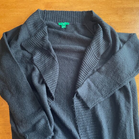 Size Medium Dip black waterfall cardigan - Picture 9 of 10